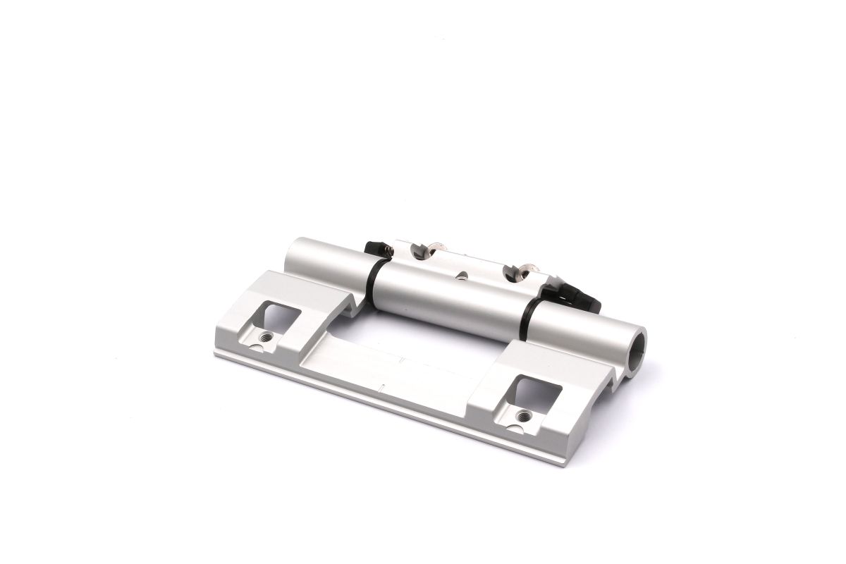 Schüco 239950 Barrel clamp hinge, C0 silver (previous article 239330)