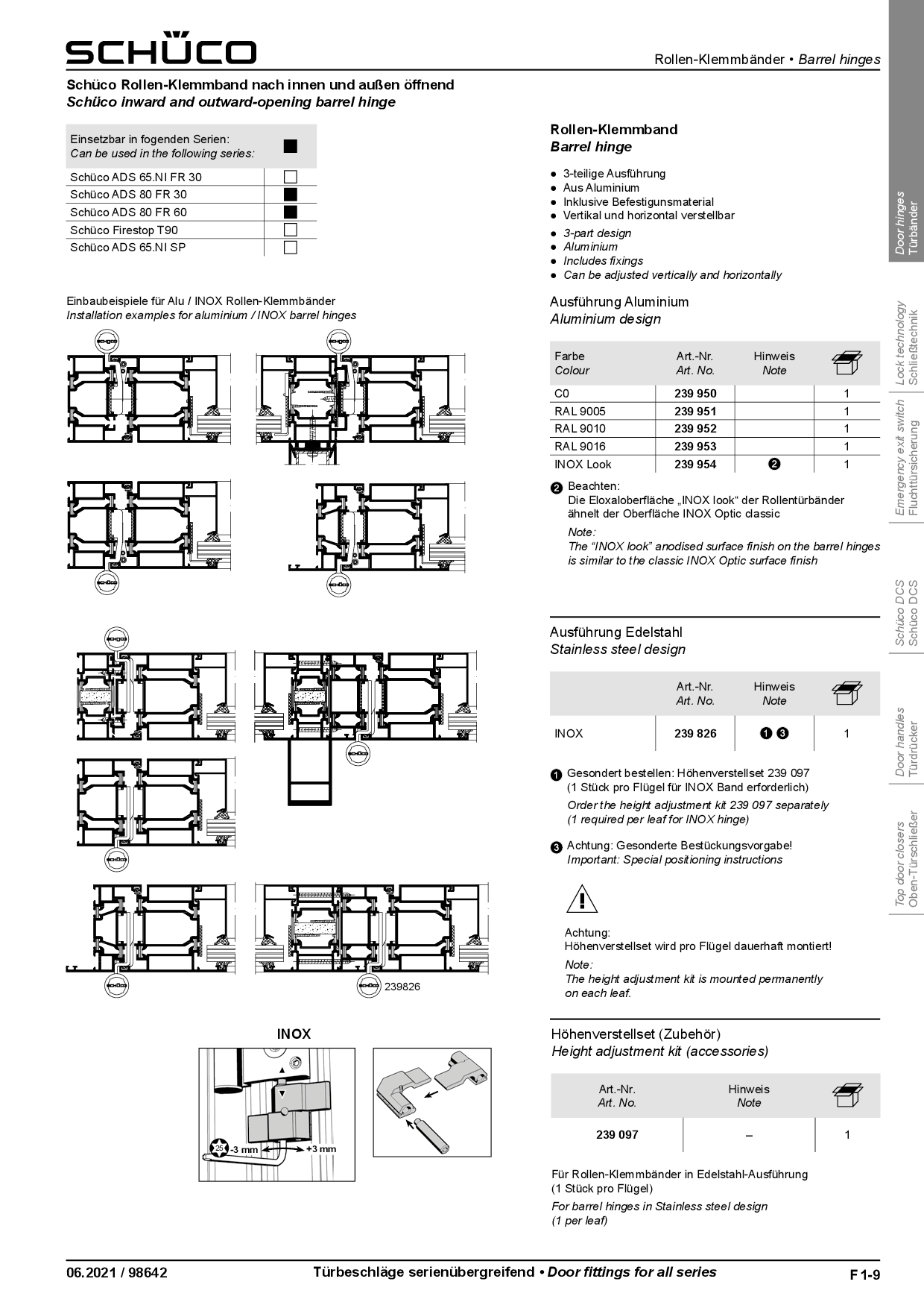 Schüco 239953 Rollen-Klemmband, RAL 9016 weiß (Vorgängerartikel 239333) Schüco 239953 Rollen-Klemmband, RAL 9016 weiß (Vorgängerartikel 239333)