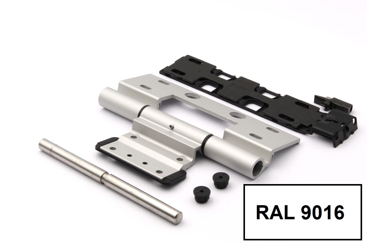 Schüco 239593 Rollentürband, RAL 9016 weiß, 65 mm, nach außen öffnende Tür