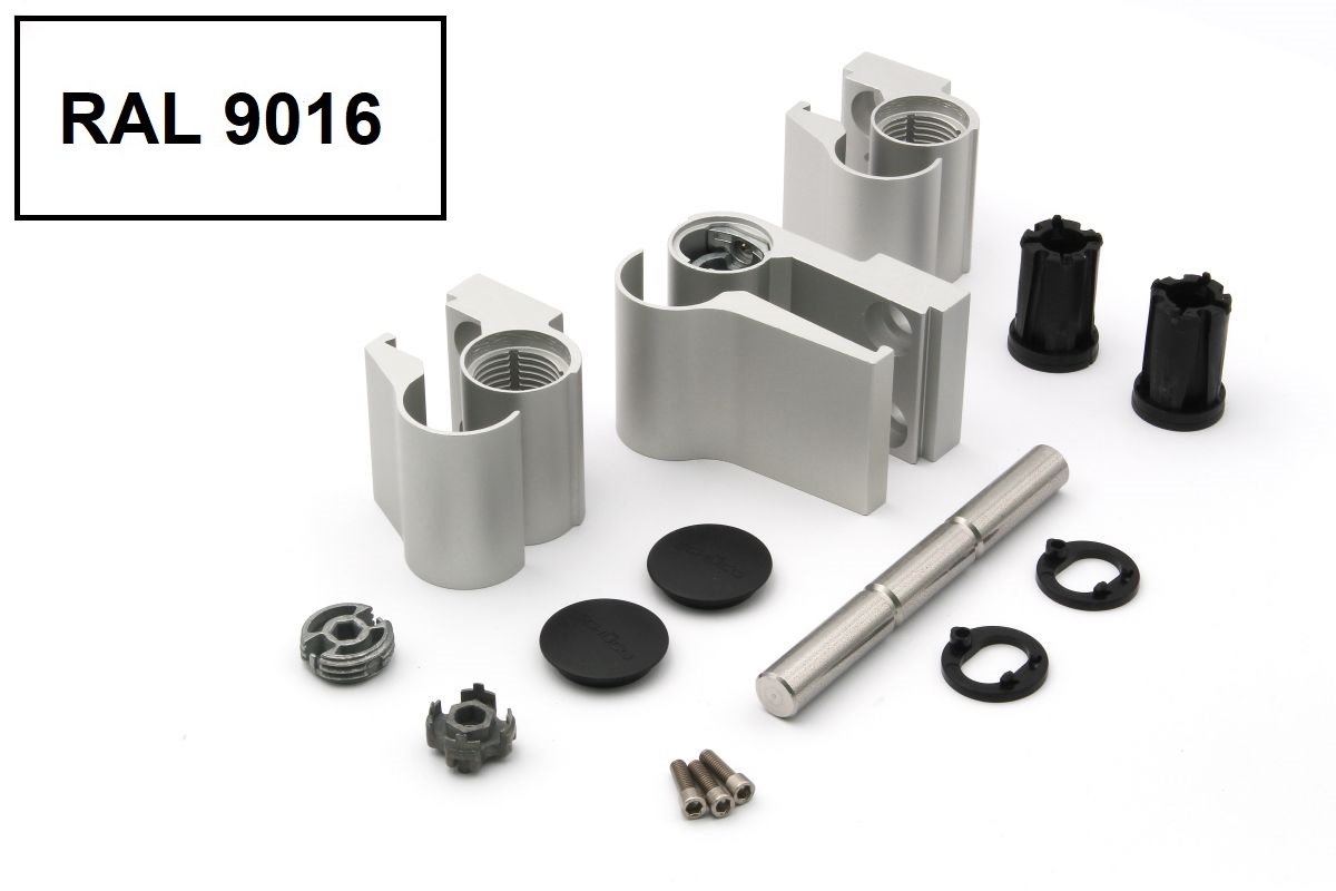 Schueco-Aufsatztuerband-239873-01 Schüco 279543 Aufsatztürband, weiß, 22 mm, nach innen oder außen öffnende Tür (Vorgängerartikel 239873)