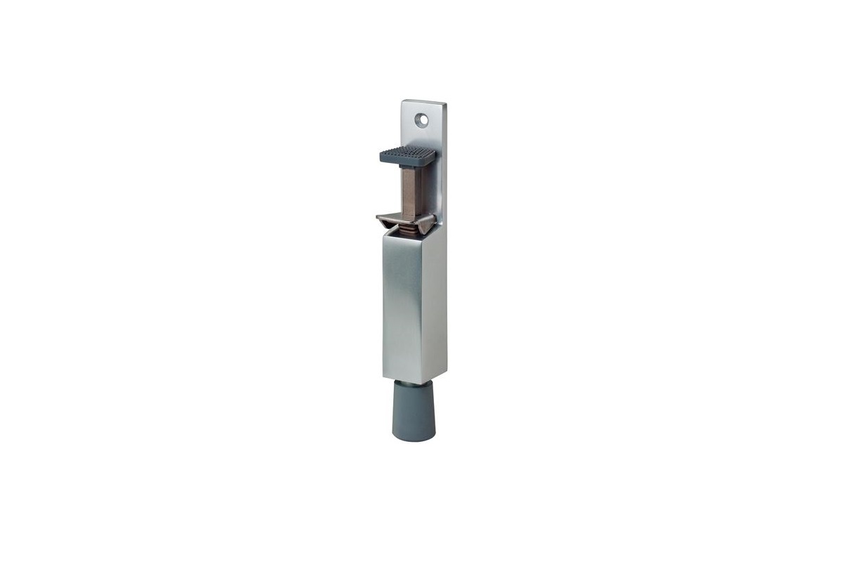 kws_tuerfeststeller_1033.72 KWS 1033.72 Türfeststeller Aluminium pulverbeschichtet RAL 9016 weiß, Hub 30 mm