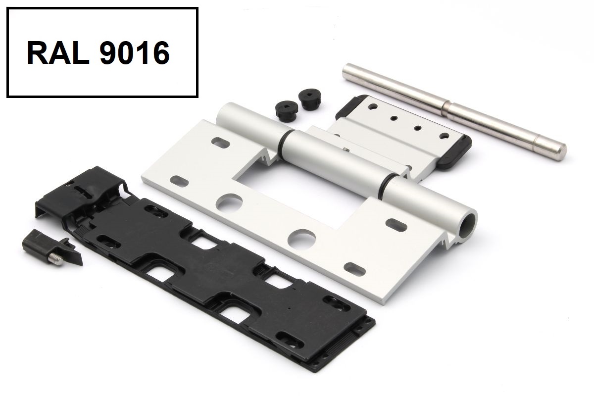 Schüco Rollentürband 239605 weiß 75 mm, nach außen öffnende Tür