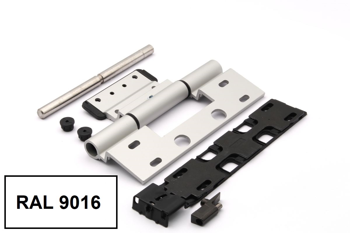 Schüco 239593 Rollentürband, RAL 9016 weiß, 65 mm, nach außen öffnende Tür