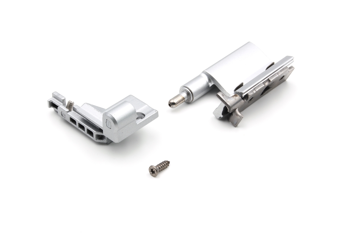 Schüco 275564 Ecklager 130 kg Royal S / AWS, DIN rechts, C0 silber (Vorgängerartikel 243396 + 233686 + 219846)