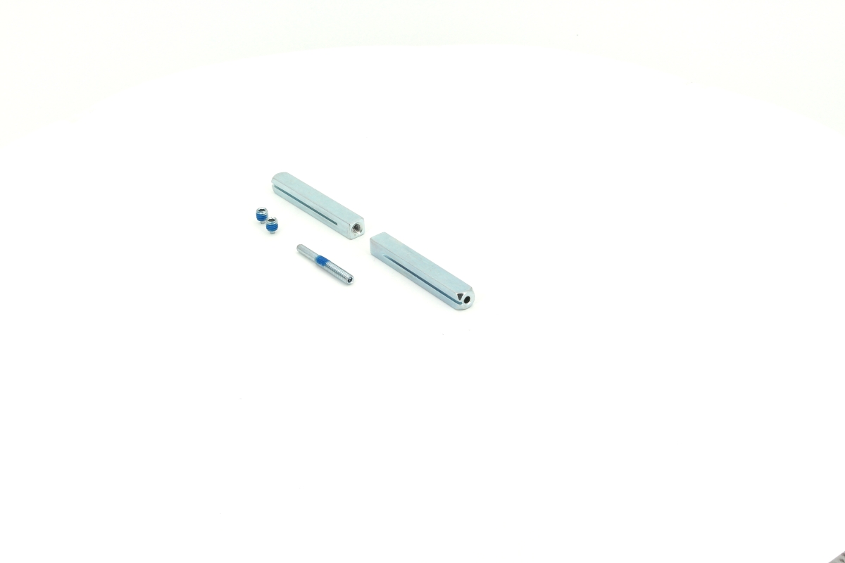 ECO Schulte Panikstift 9 x 130 mm, geteilt 65/65 mm, Stückartikel ECO Schulte Panikstift 9 x 130 mm, geteilt 65/65 mm, Stückartikel