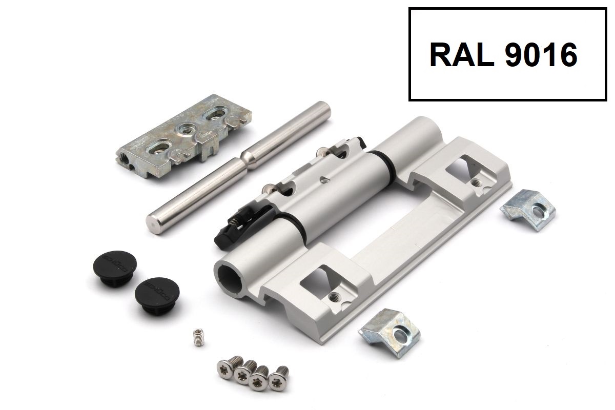 Schueco-Rollen-Klemmband-239958-01 Schüco 239958 Rollen-Klemmband, RAL 9016 weiß (Vorgängerartikel 239536)