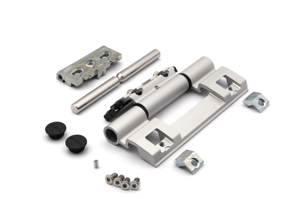Schueco-Rollen-Klemmband-239955-01 Schüco 239955 Rollen-Klemmband, C0/EV1 silber (Vorgängerartikel 239533)