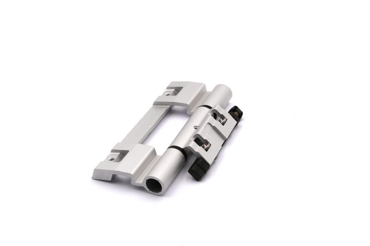 Schüco 239950 Barrel clamp hinge, C0 silver (previous article 239330)