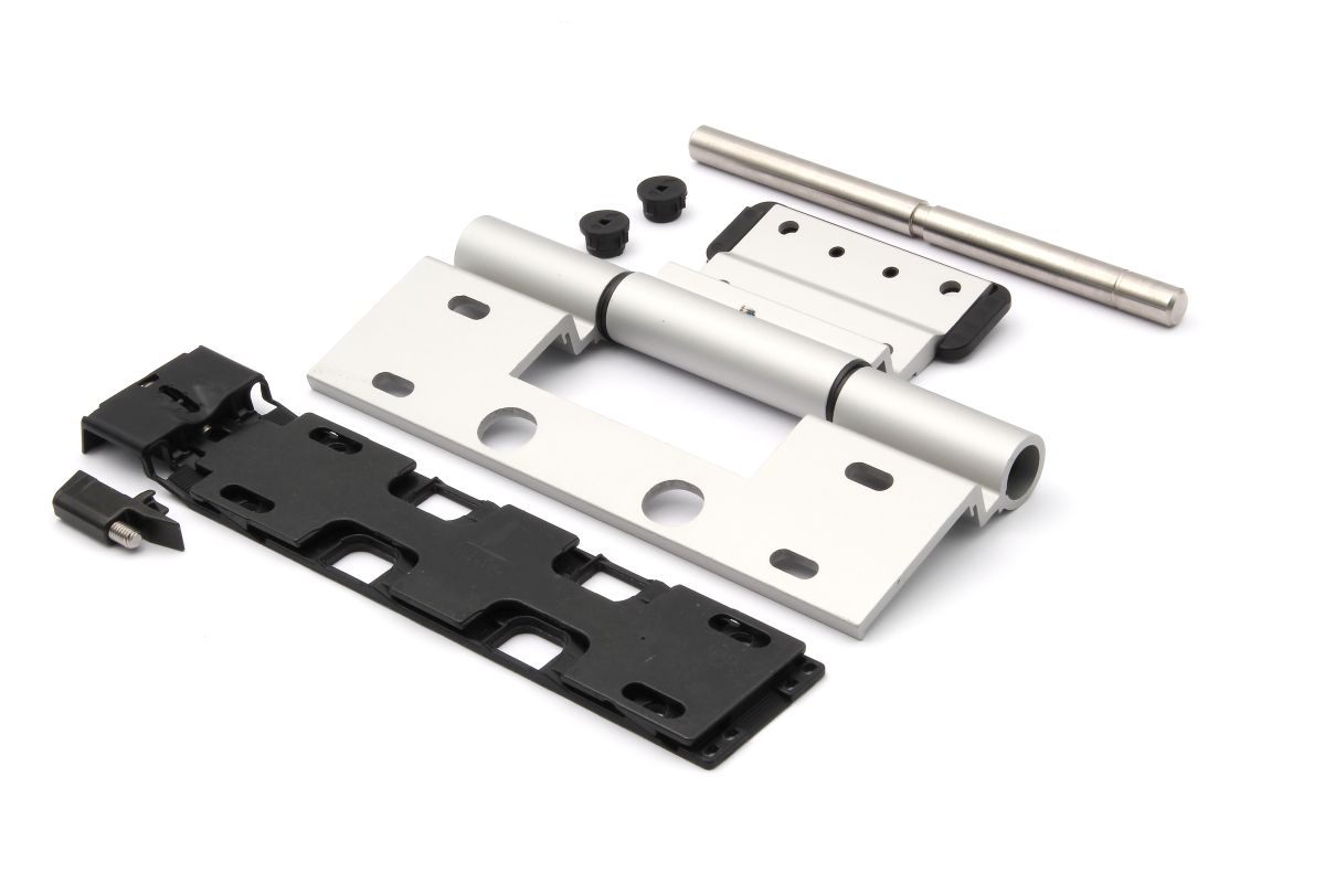 Schüco 239596 Rollentürband, C0 silber, 70 mm, nach außen öffnende Tür