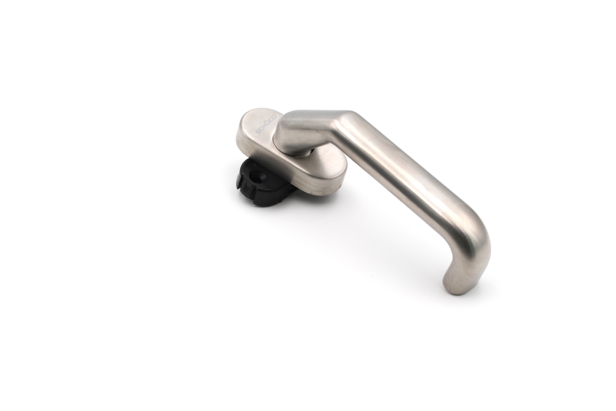 Schüco 210723 Türdrücker Halbgarnitur, INOX 