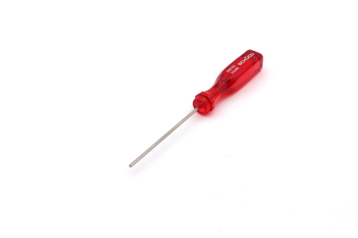Schueco-Schraubendreher-f-r-Innensechskant-2-5-mm-290152-01 Schüco 290152 Schraubendreher Innensechskant 2,5 mm