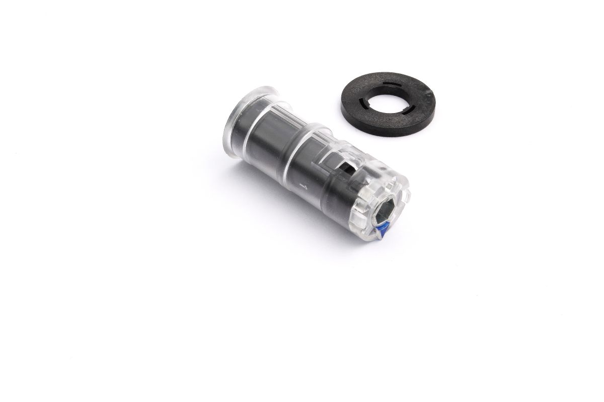 Schueco-Reparaturset-Aufsatzt-rb-nder-239326-02 Schüco 239326 Ersatzteilset für 2-teilige Aufsatztürbänder, Buchse
