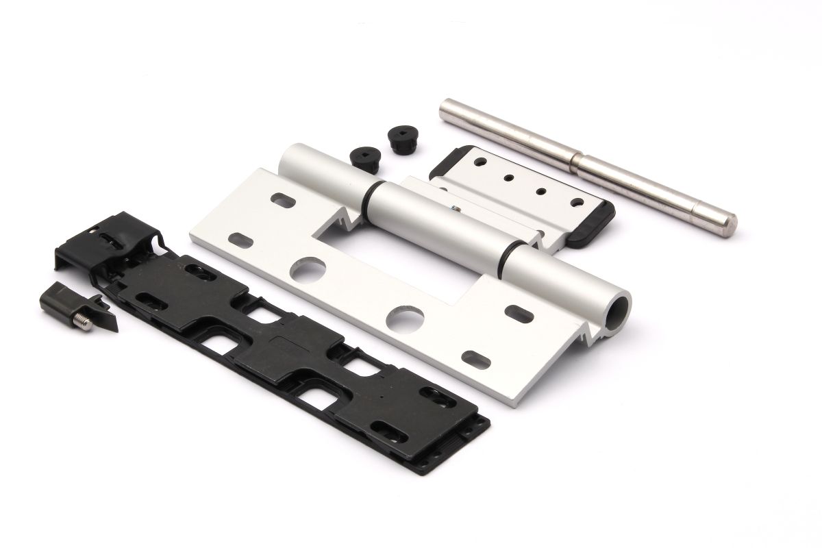 Schüco 239590 Rollentürband, C0 silber, 65 mm, nach außen öffnende Tür