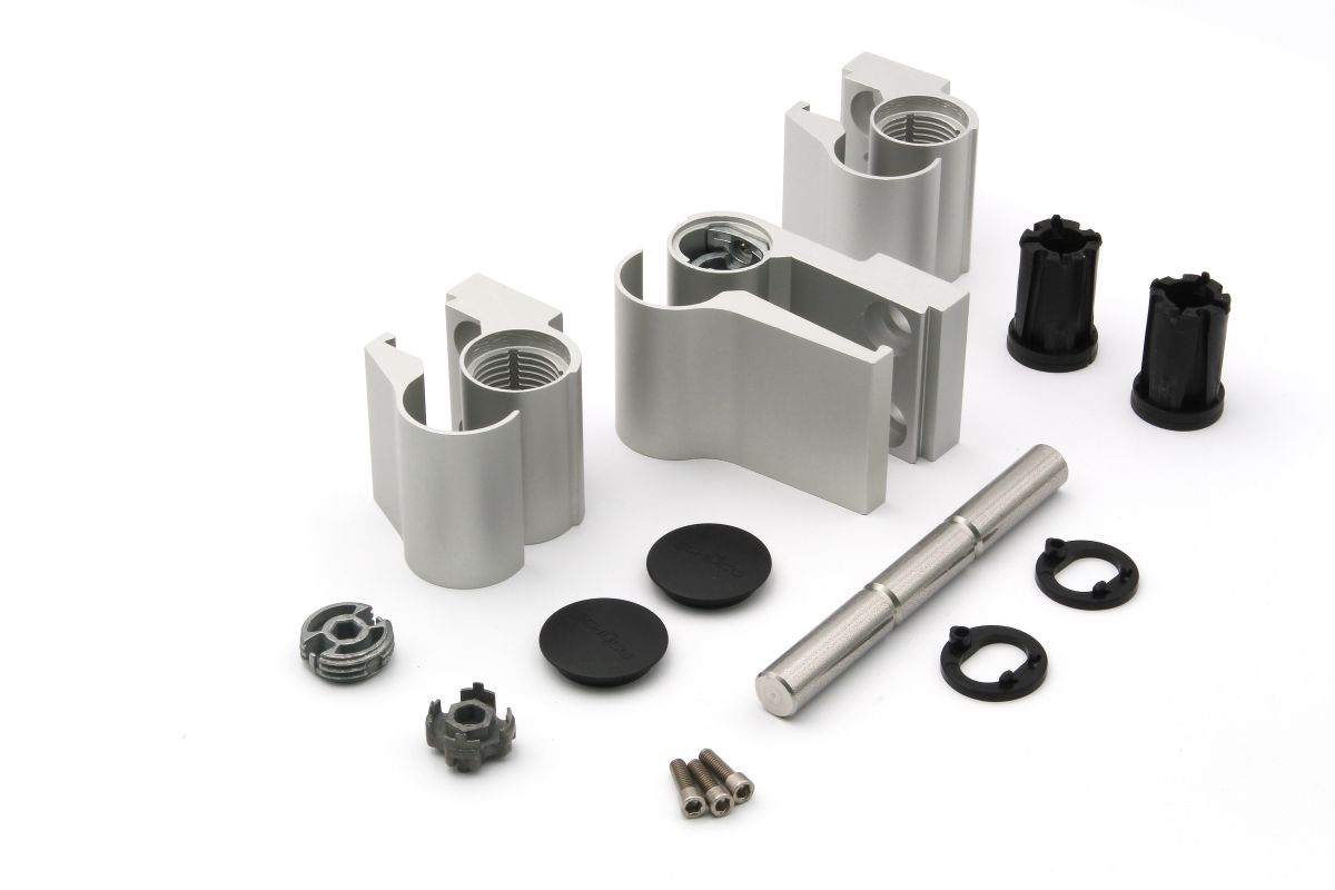 Schueco-Aufsatztuerband-239870-01 Schüco 279540 Aufsatztürband, silber 22 mm, nach innen oder außen öffnende Tür (Vorgängerartikel 239870)