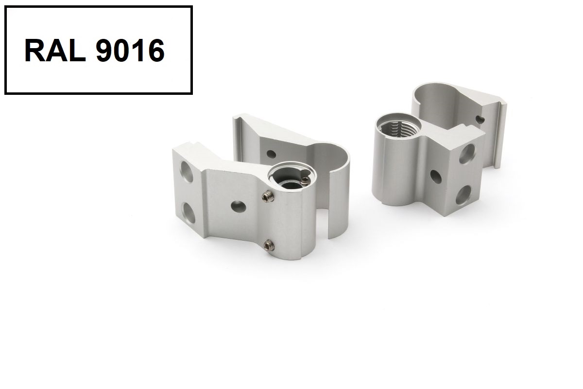 Schüco 279538 Aufsatztürband, weiß, 36 mm, nach innen oder außen öffnende Tür (Vorgängerartikel 239848)