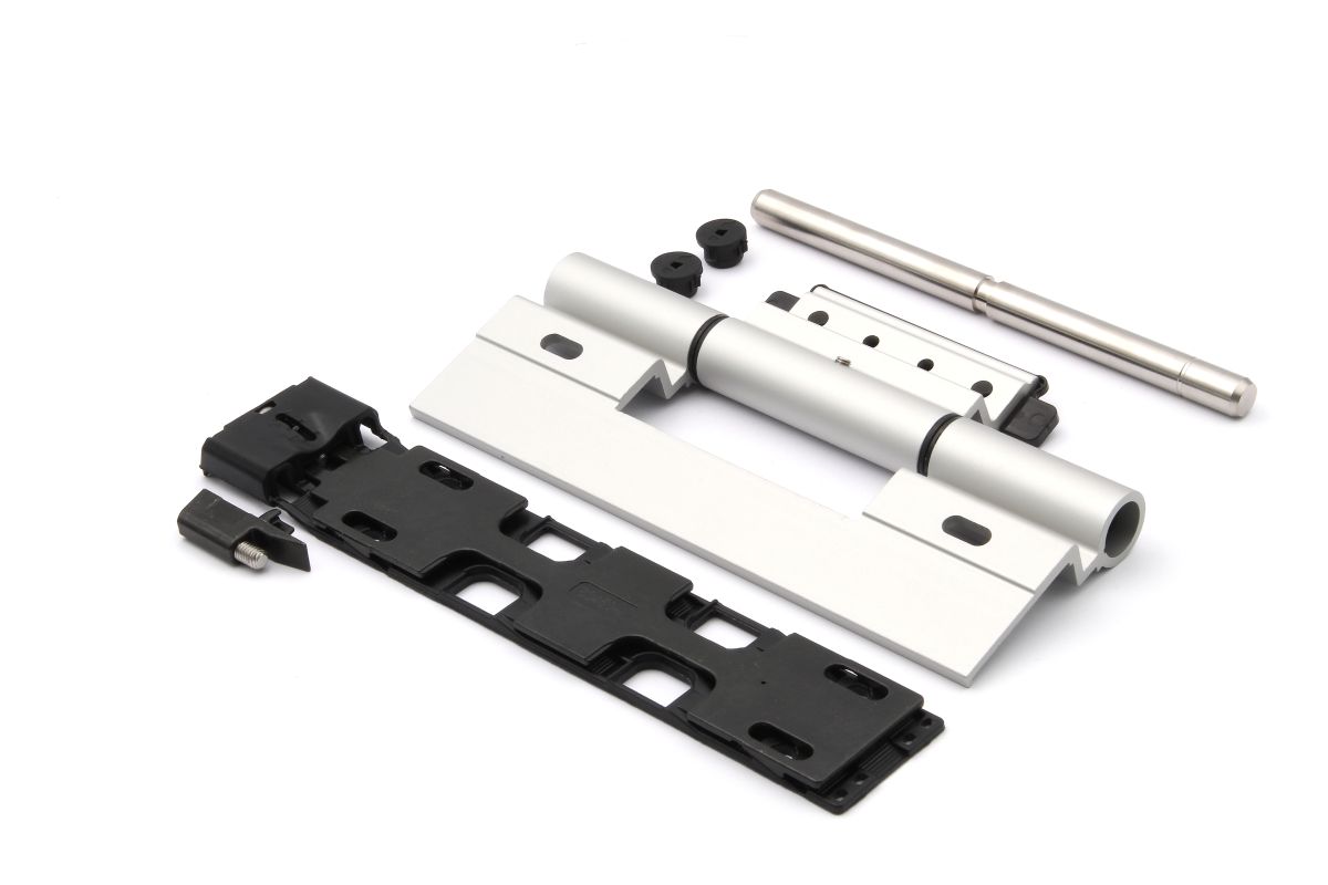 Schüco 239584 Rollentürband, C0 silber, nach innen öffnende Tür