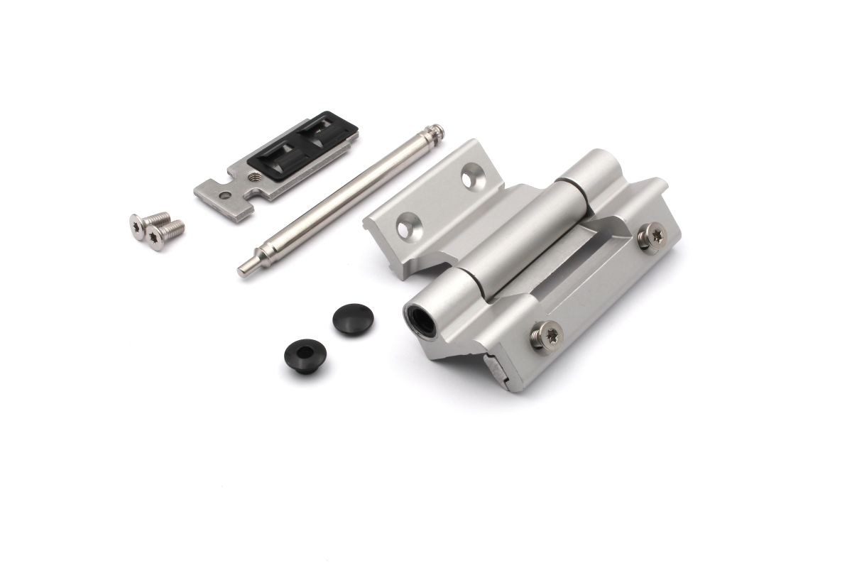 Schueco-Drehband-AvanTec-SimplySmart-277554-01 Schüco 277554 / 277555 Drehband 90 kg / 130 kg AvanTec SimplySmart, C0 silber